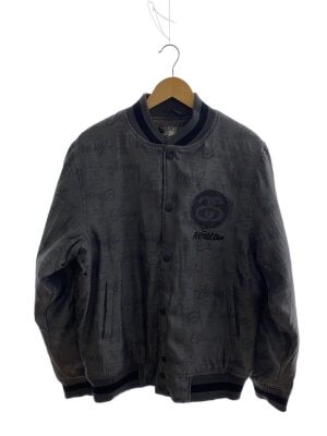 STUSSY(ステューシー) / スタジャン/size:M/コーデュロイ/NVY/無地