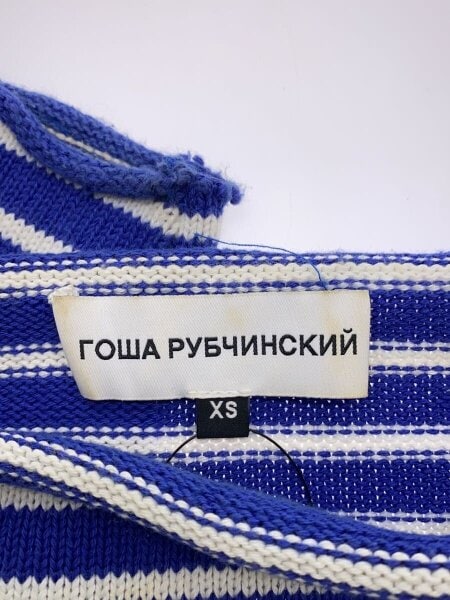 Gosha Rubchinskiy(ゴーシャラブチンスキー) / ロゴ刺繍ボートネック