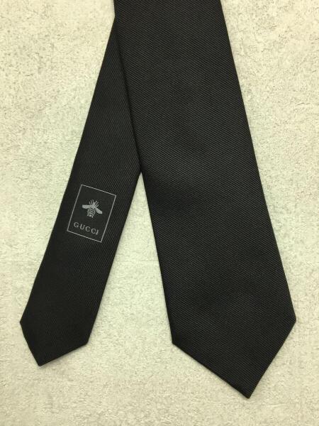 GUCCI グッチ ネクタイ キングスネーク ブラック