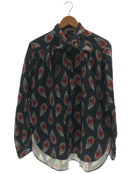 Needles◇長袖シャツ/L/コットン/BLK/総柄/PU202// Needles(ニードルズ
