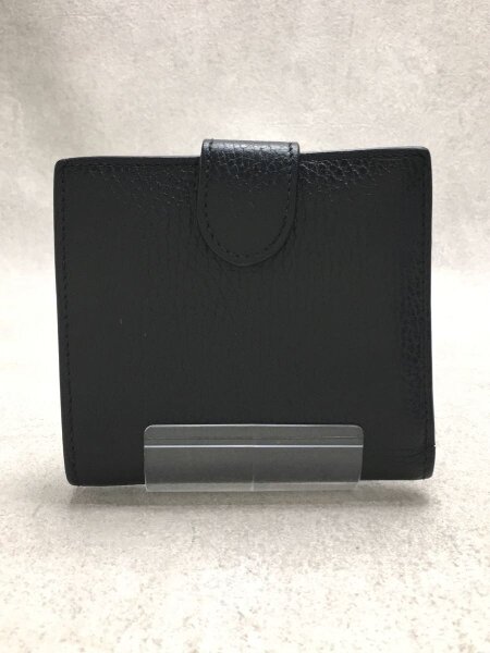 GUCCI(グッチ) / 2つ折り財布/レザー/BLK/無地/メンズ/598167// | 中古