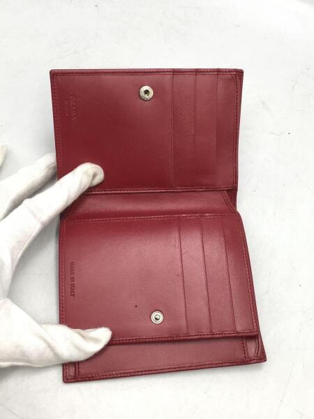 PRADA(プラダ) / 2つ折り財布/レザー/BRD/レディース | 中古品の販売