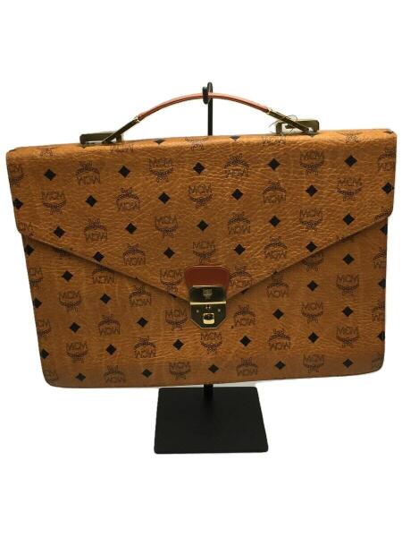 MCM(エムシーエム) / ブリーフケース/レザー/CML/総柄 | 中古品の販売 