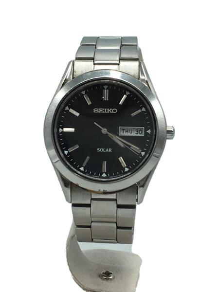 SEIKO(セイコー) / ソーラー腕時計/アナログ/ステンレス/V158-0AB0 