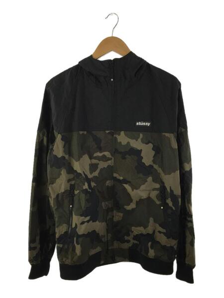 stussy camo jacket カモフラ 迷彩 ナイロン ジャケット M STUSSY