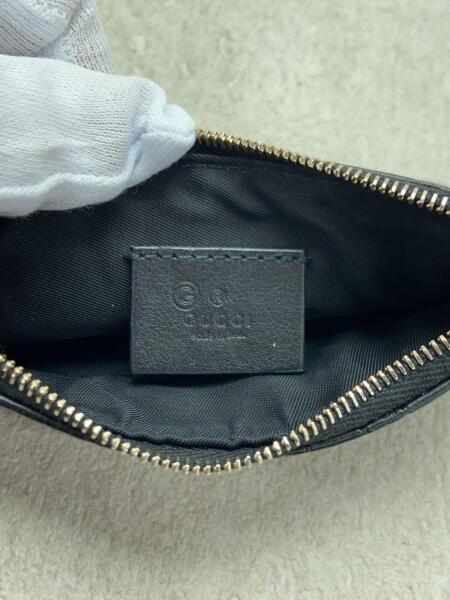 GUCCI(グッチ) / コインケース_マイクログッチシマ/レザー/BLK
