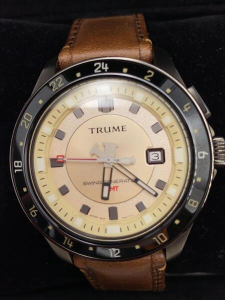 TRUME ME25-UAA0自動巻き腕時計 TRUME/自動巻腕時計/アナログ/--/BLK/BLK/ME25-UAA0 : セカンド