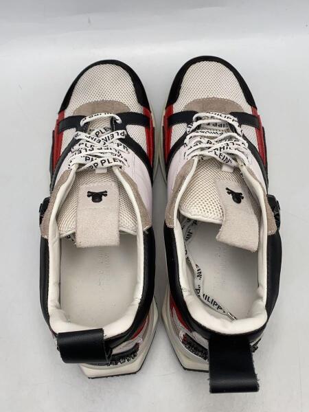 PHILIPP PLEIN(フィリッププレイン) / ローカットスニーカー/US8/WHT