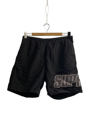 Supreme(シュプリーム) / big logo nylon short/L/ナイロン/BLK | 古着