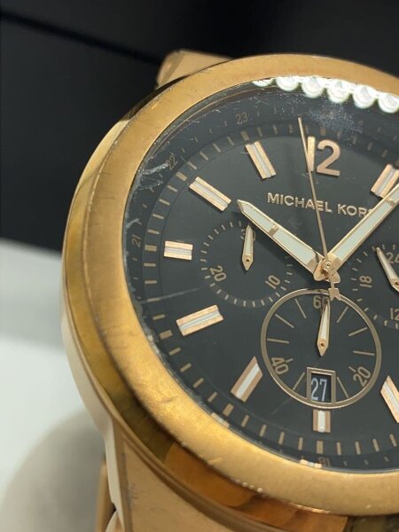 MICHAEL KORS(マイケルコース) / 腕時計/アナログ/PNK/BLK/MK-8184 