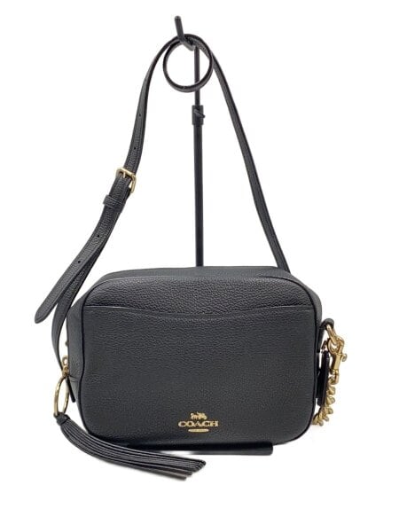 COACH(コーチ) / ショルダーバッグ/レザー/BLK/無地/B2057-29411 