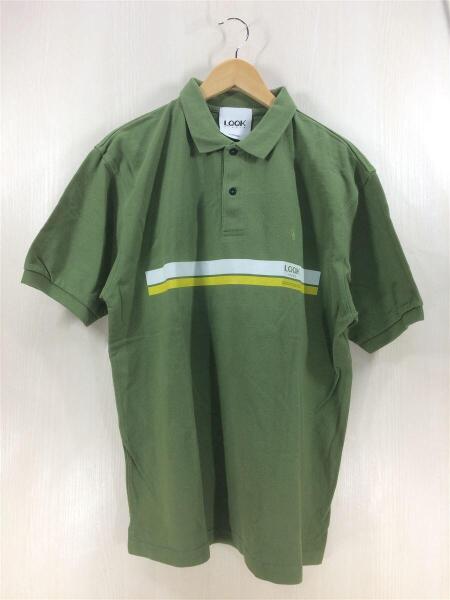 LQQK STUDIO(ルックスタジオ) / Stripe Polo Purple/ポロシャツ/L 