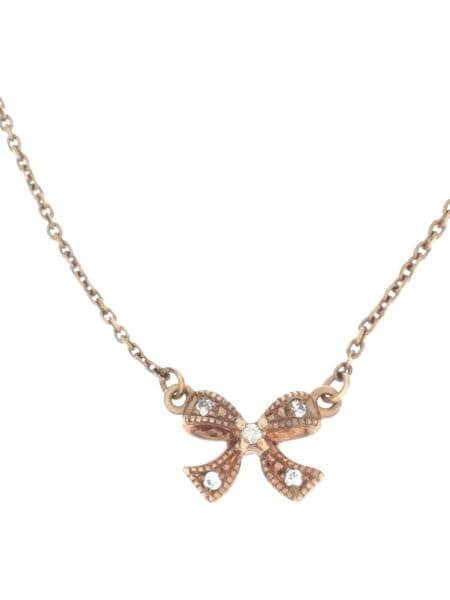 JILLSTUART(ジルスチュアート) / K10刻印/リボン/ネックレス/--/トップ 