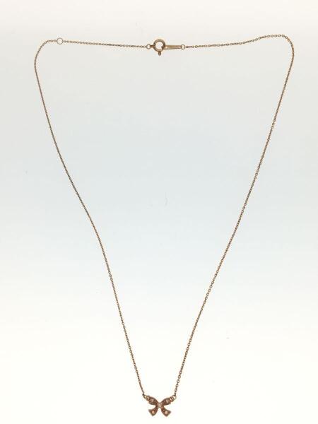 JILLSTUART(ジルスチュアート) / K10刻印/リボン/ネックレス/--/トップ 