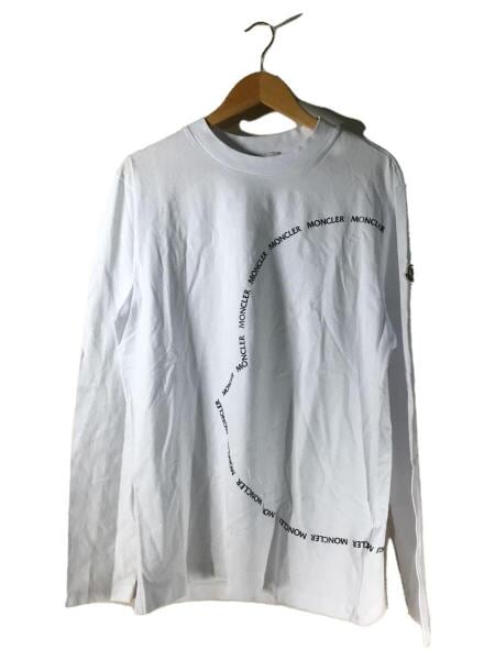 MONCLER(モンクレール) / LS T-SHIRT/長袖Tシャツ/L/コットン/WHT 