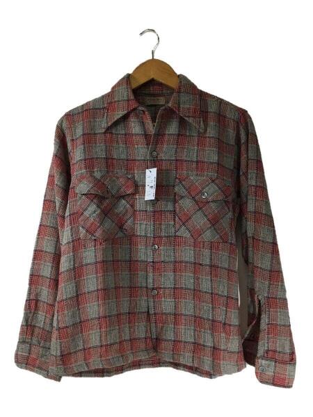 ARROW(アロー) / 40s-50s/長袖シャツ/1/ウール/RED/タータンCK | 古着 