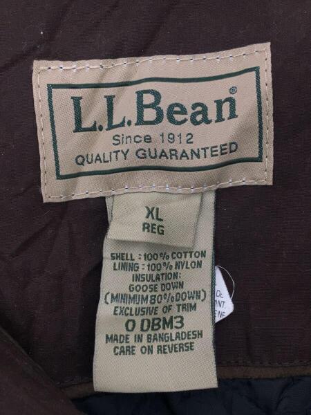 L.L.Bean(エルエルビーン) / オイルドダウンベスト/キルティング/XL 