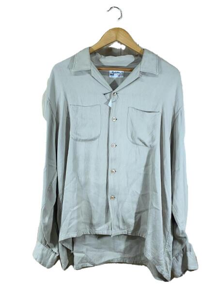 その他ブランド(ソノタブランド) / 長袖シャツ/XL/開襟シャツ/BEG/無地 
