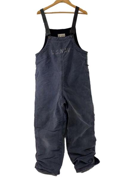 U.S.NAVY(ユーエスネイビー) / 40s/後期/デッキ/オーバーオール/M 