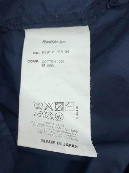 FreshService(フレッシュサービス) / 長袖シャツ/--/コットン/NVY/無地