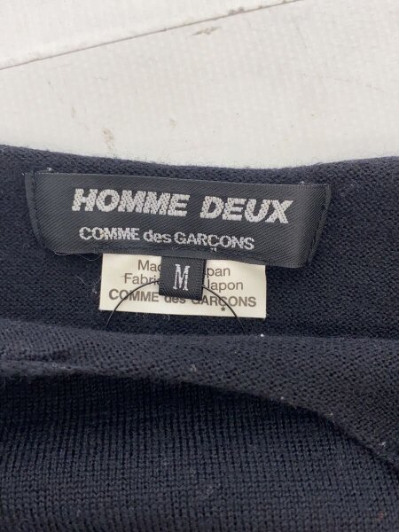 COMME des GARCONS HOMME DEUX / ニット・セーター(薄手)/M/ウール/BLK/DA-N007 COMME des GARCONS HOMME DEUX(コムデギャルソンオムドゥ) / ニット