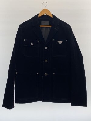 PRADA(プラダ) / 15年/ジップワークジャケット/L/ポリエステル/GRY