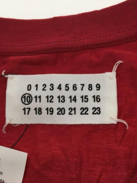Martin Margiela(マルタンマルジェラ) / Tシャツ/46/コットン/RED