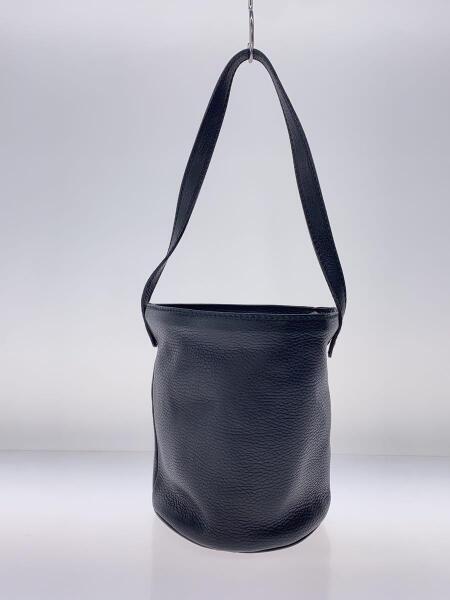 HIROFU(ヒロフ) / バケツ型ハンドバッグ/レザー/BLK/無地 | 中古品の 