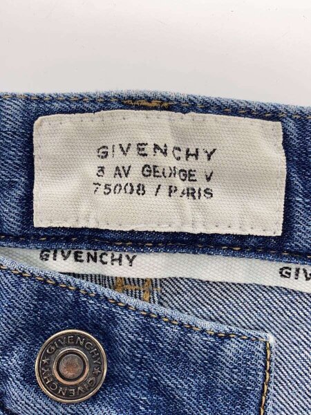 GIVENCHY(ジバンシィ) / ダメージ加工/ボトム/29/デニム/IDG/無地 