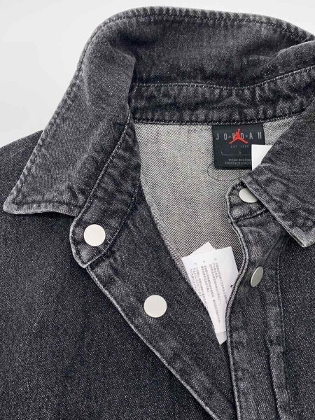 NIKE(ナイキ) / Air Jordan DENIM SHIRT/L/デニム/BLK/無地/FZ2131-010