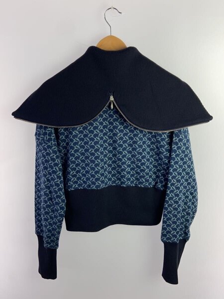 MASU / SAILOR HOOD MONOGRAM BLOUSON/44/コットン/NVY/MCFW-BL0521// MASU(エムエーエスユー) / SAILOR HOOD MONOGRAM BLOUSON/44/コットン