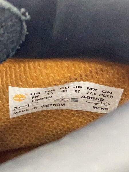 Timberland(ティンバーランド) / ブーツ/27cm/BLK/スウェード/19039