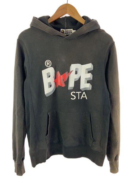 A BATHING APE(アベイシングエイプ) / パーカー/L/コットン/日焼け有