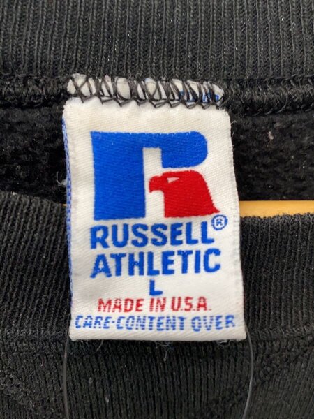 90s USA Russell Athletic Black L ラッセル 短丈 90s USA製 Russell Zip Hoodie Black 短丈ボックス 【公式通販】