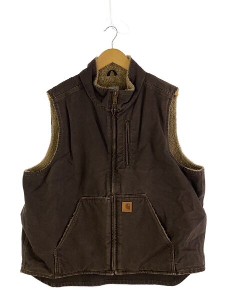 ‼️Carhartt カーハート ダック ベスト DKB Carhartt(カーハート) / ダックベスト/XL/コットン/BRW/V33-DKB | 古着