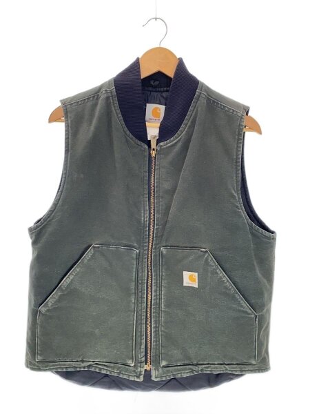 Carhartt(カーハート) / 00s/USA製/ベスト/M/コットン/BLK/無地