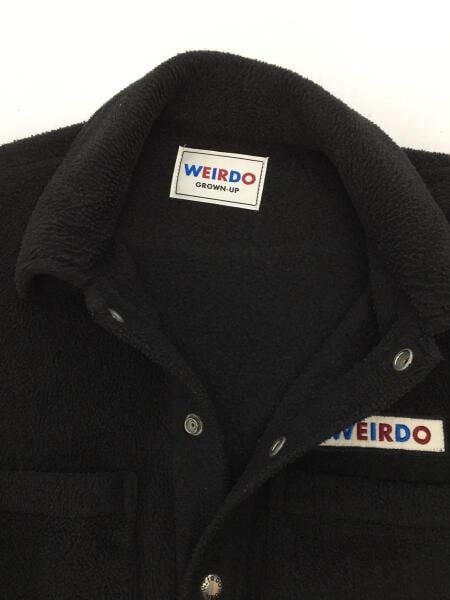 WEIRDO(ウィアード) / 19AWフリースジャケット/S/ポリエステル/GRY 