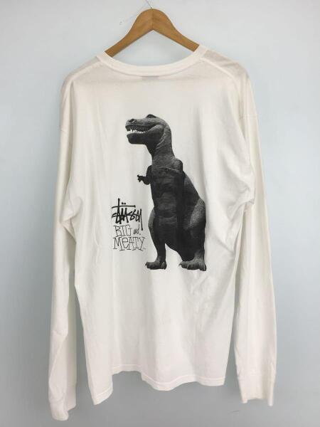 Stussy 恐竜プリント 長袖Tシャツ Stussy 恐竜プリント 長袖Tシャツ Stussy 恐竜プリント ロングスリーブ