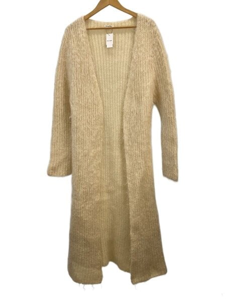 FUMIKA UCHIDA / カーディガン(厚手)/FREE/モヘア/IVO/FU-A-036/ FUMIKA UCHIDA◇カーディガン(厚手)/FREE/モヘア/IVO/FU-A-036/ FUMIKA