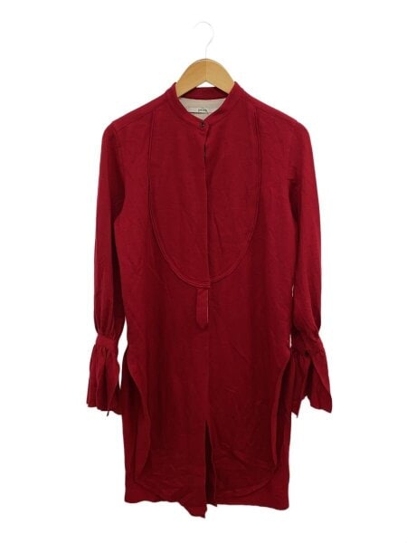 pelleq(ペレック) / シャツワンピース/34/コットン/RED// | 古着の販売 