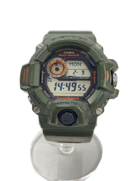 CASIO(カシオ) / ソーラー腕時計・G-SHOCK/デジタル/KHK/GRN | 中古品 