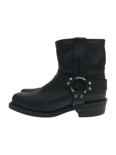 チペワ ショートエンジニアブーツ ブラック UK8 中古・古着通販】CHIPPEWA (チペワ) ショートエンジニアブーツ