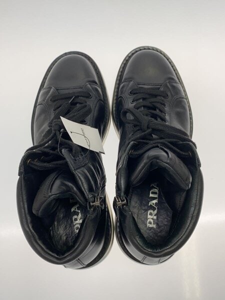 優れた価格 PRADA ハイカットスニーカー ブラック 35 【公式通販】
