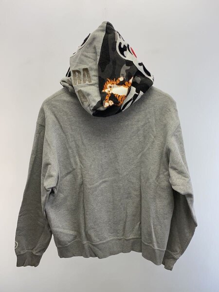 A BATHING APE(アベイシングエイプ) / ジップパーカー/M/コットン/GRY 