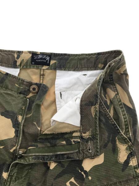 STUSSY(ステューシー) / ショートパンツ/32/コットン/KHK/カモフラ