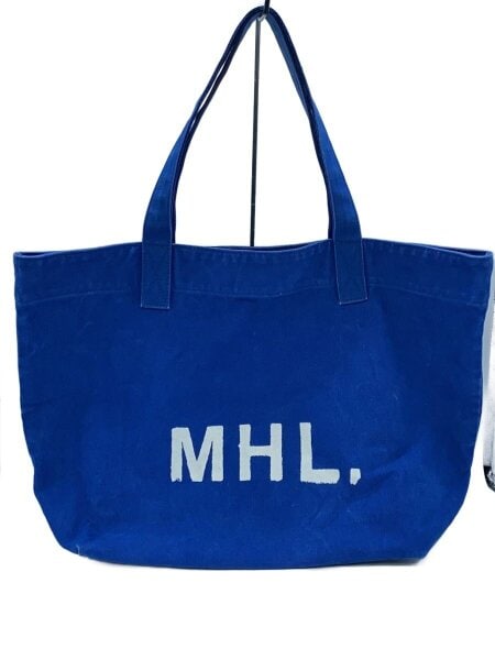 MHL.(エムエイチエル) / トートバッグ/キャンバス/BLU | 中古品の販売 