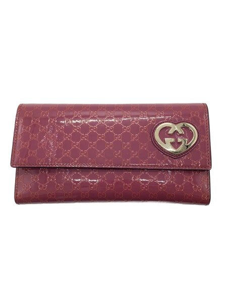 GUCCI(グッチ) / 長財布/エナメル/PNK/総柄/レディース/251861・534563 