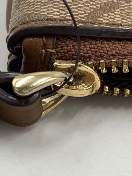 COACH(コーチ) / ポーチ/レザー/BRW/総柄/F58695 | 中古品の販売・通販