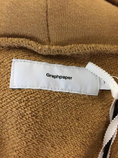 Graphpaper(グラフペーパー) / 19SS/ジップパーカー/L/コットン/CML 