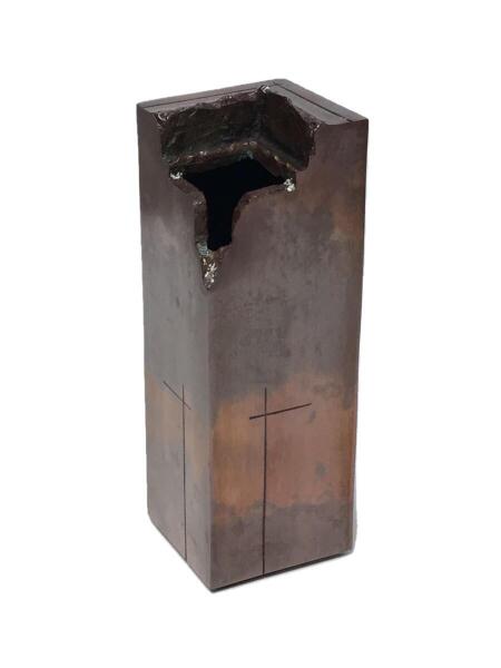 青銅折原久左ヱ門氏作共箱入文鎮書鎮折原久左衛門作ペーパーウェイト